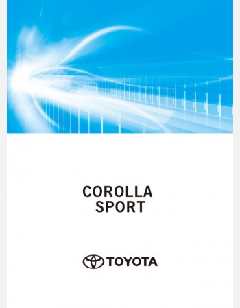 toyota corolla sport 2023-2024 owners manual